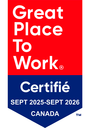 Great Place To Work - Entreprise certifiée 2026