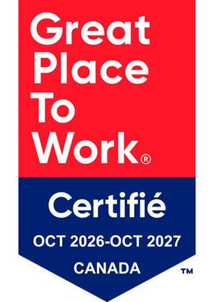 Great Place To Work - Entreprise certifiée 2026